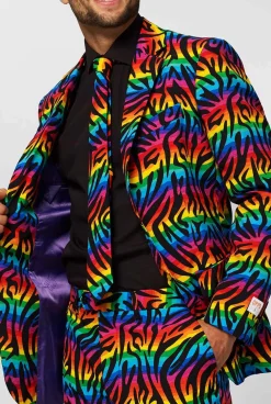 Heren OppoSuits Vrijgezellenfeest Pakken|Pride Pakken|Wild Rainbow