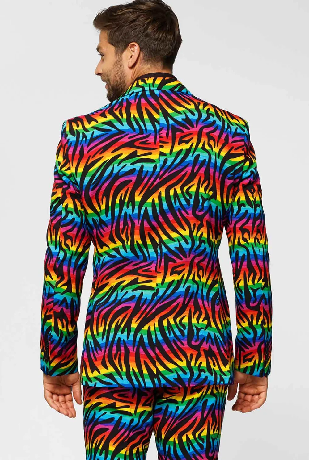 Heren OppoSuits Vrijgezellenfeest Pakken|Pride Pakken|Wild Rainbow