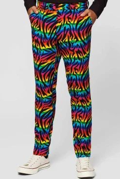Heren OppoSuits Vrijgezellenfeest Pakken|Pride Pakken|Wild Rainbow