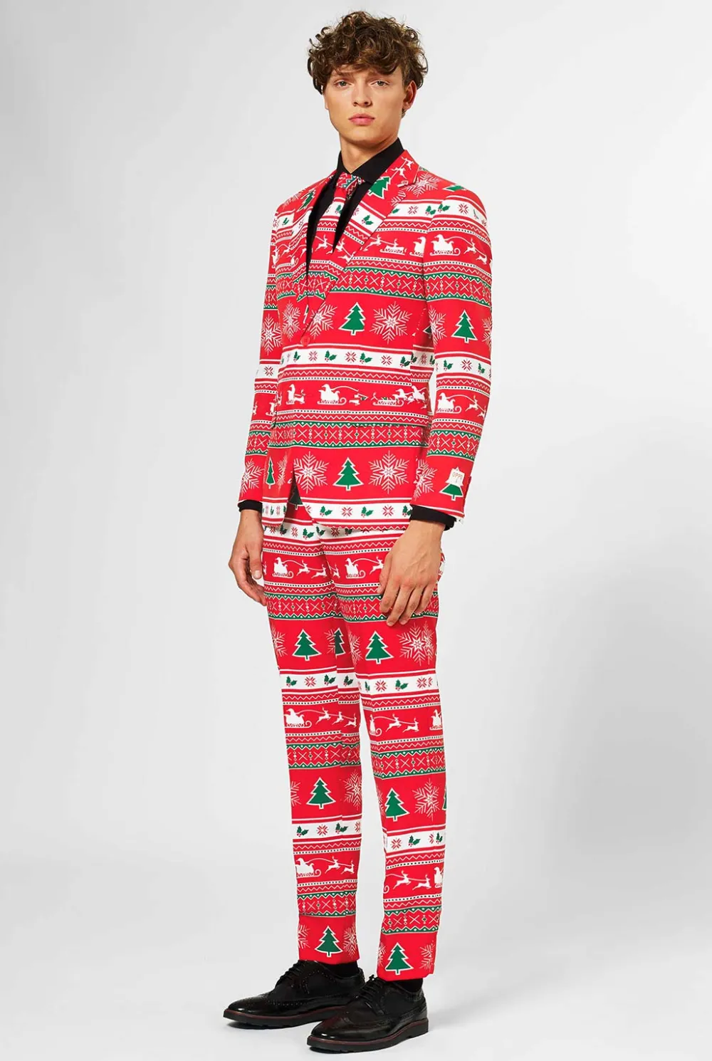Heren OppoSuits Kerstpakken|Winter Wonderland