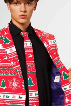 Heren OppoSuits Kerstpakken|Winter Wonderland