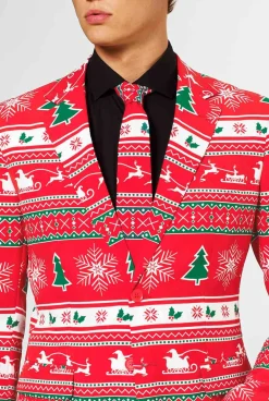 Heren OppoSuits Kerstpakken|Winter Wonderland