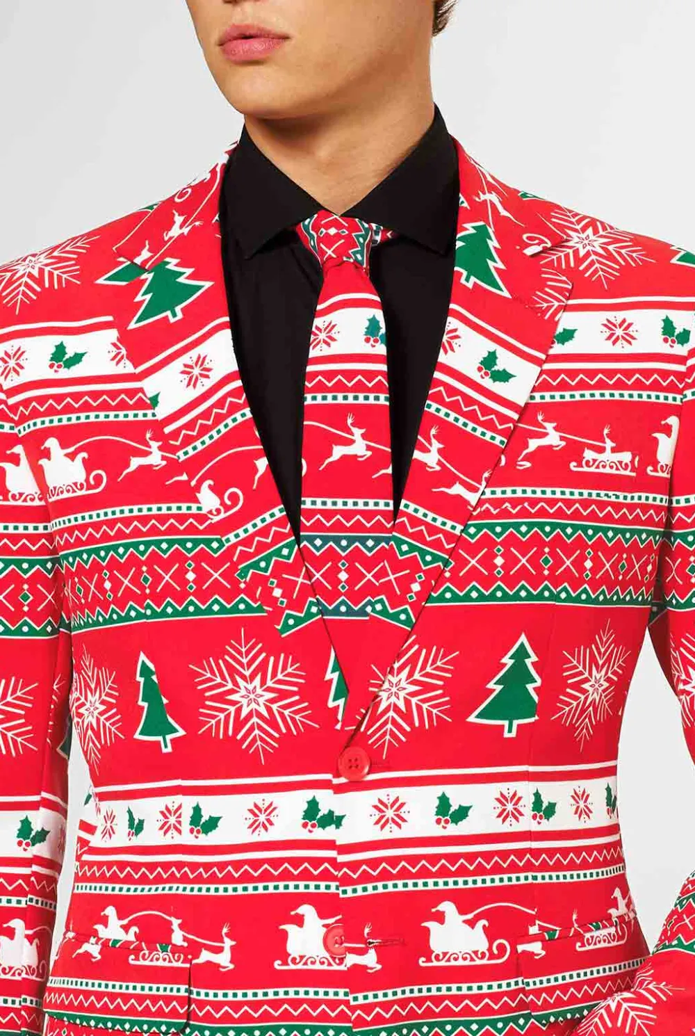 Heren OppoSuits Kerstpakken|Winter Wonderland