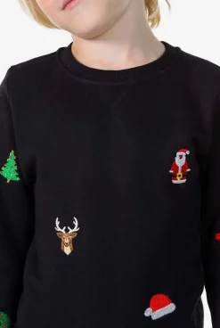 OppoSuits Sweaters|X-Mas Icons - Black