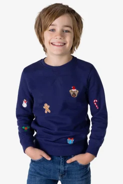 OppoSuits Sweaters|X-Mas Icons - Navy