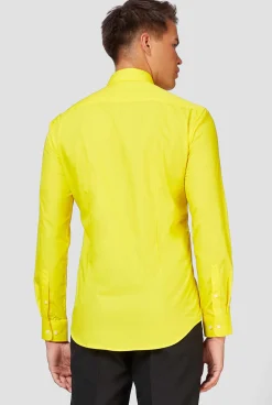Heren OppoSuits Effen Gekleurde Overhemden|Yellow Fellow
