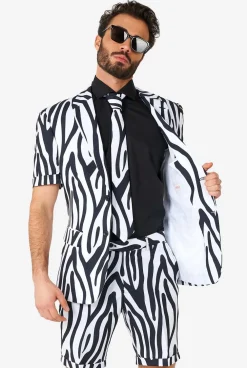 Heren OppoSuits Zomer Pakken|Zomer Pakken|Zazzy Zebra